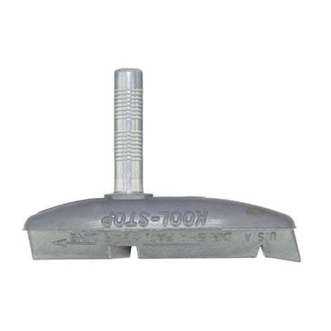 Kool Stop, Thinline, Cantilever Brake Pads, Non-threaded posts, Rubber, Silver, Pair