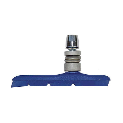 Kool Stop, Thinline, Cantilever Brake Pads, Threaded posts, Rubber, Blue, Pair