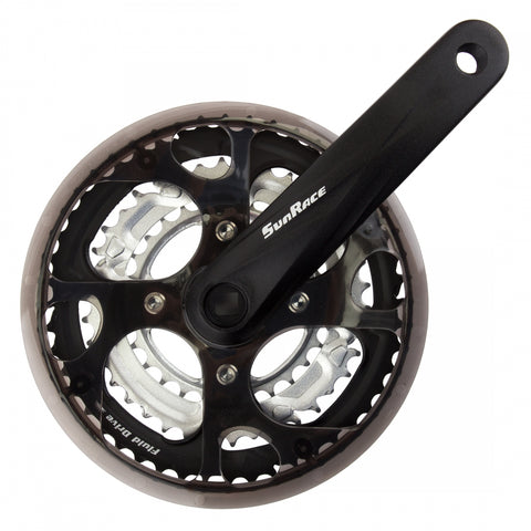 Sun Race, FCM300, Crankset, 48/38/28T, 170mm