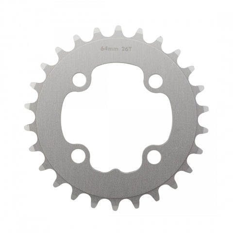 CHAINRING OR8 64mm 26T 4B ALY SIL GRIT S/O