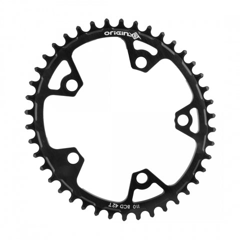 Chainring Or8 Holdfast Oval F/Sram 110Mm 42T 10/11S 5B Bk