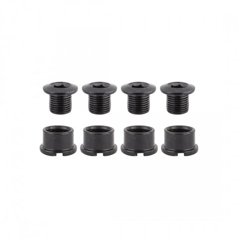 Chainring Bolt Set Or8 Thruster Mtb/Boost/Fat Single Stl Bk