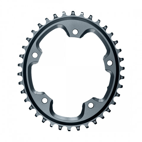 Chainring Absoluteblack Oval 110Mm 38T 5B Cx 1X N/W Gy
