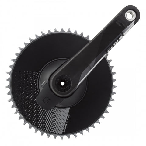 SRAM, Red 1 AXS Quarq, Power Meter Crankset, Speed: 12, Spindle: 28.99mm, BCD: Direct Mount, 50, DUB, 175mm, Black, Road