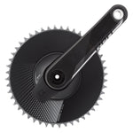 SRAM, Red 1 AXS Quarq, Power Meter Crankset, Speed: 12, Spindle: 28.99mm, BCD: Direct Mount, 48, DUB, 165mm, Black, Road