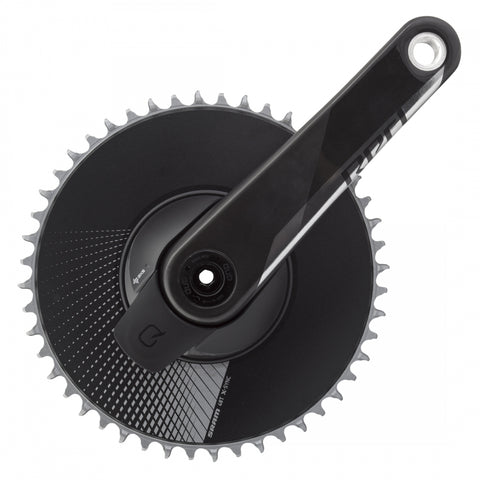 SRAM, Red 1 AXS Quarq, Power Meter Crankset, Speed: 12, Spindle: 28.99mm, BCD: Direct Mount, 48, DUB, 165mm, Black, Road
