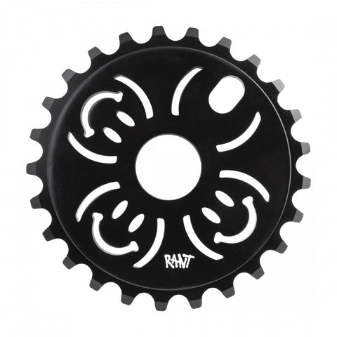 Chainring 1Pc Rant 25T 1/8 Habd Bk