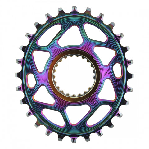 Chainring Absoluteblack Oval Direct Shi 28T Oil-Slick