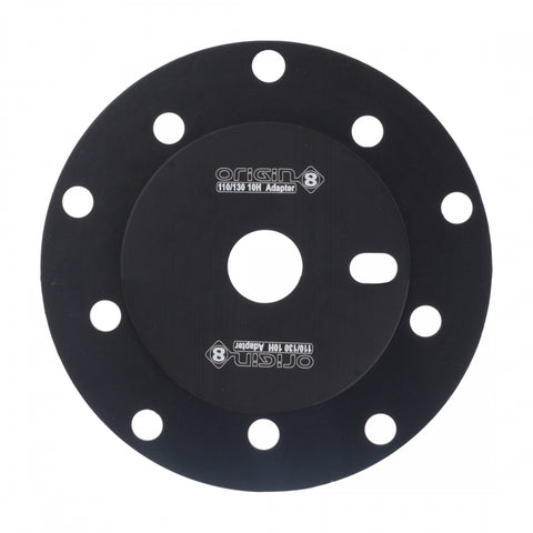 Chainring Power Disc Or8 10H Bk 110/130