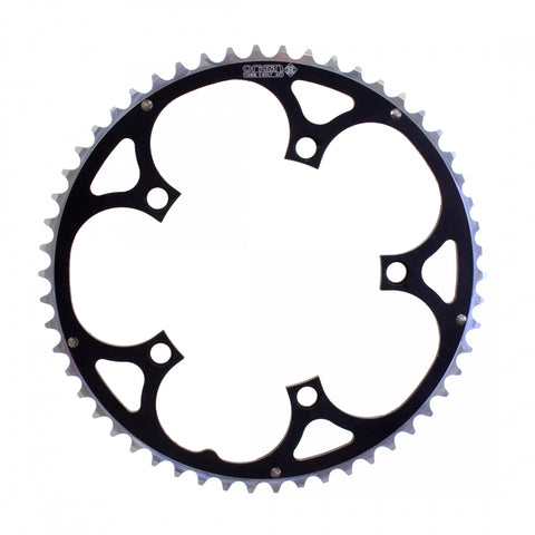 Chainring Or8 130Mm 54T Ramped Bk/Sl