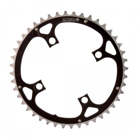 Chainring Or8 104Mm 44T Ramped 4B Bk/Sl