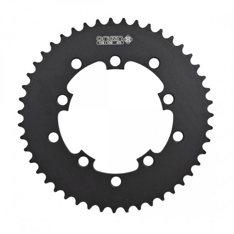 Chainring 10H Or8 47T 110/130 Blk 3/32