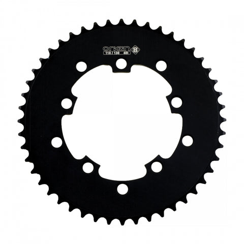 Chainring 10H Or8 48T 110/130 Blk 3/32