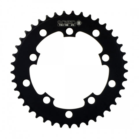 Chainring 10H Or8 41T 110/130 Blk 3/32
