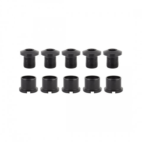 Chainring Bolt Set Or8 Dbl Aly Blk