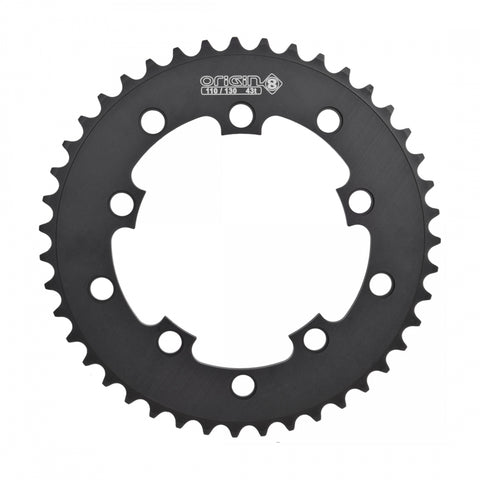 Chainring 10H Or8 43T 110/130 Blk 3/32