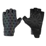 Supacaz, SupaG Twisted, Short Finger Gloves, Oil Slick, M, Pair