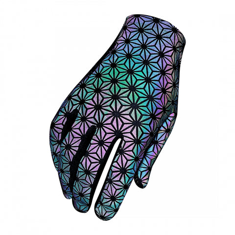 Supacaz, SupaG Long, Full Finger Gloves, Oil Slick, S, Pair