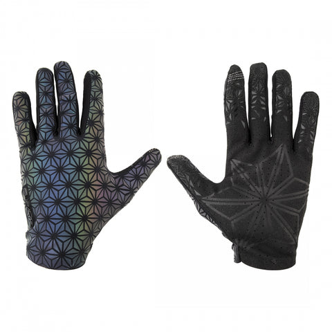 Supacaz, SupaG Long, Full Finger Gloves, Oil Slick, M, Pair