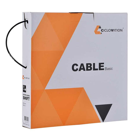 Ciclovation, Basic OSL, Shift housing, 4mm, Black, 50m