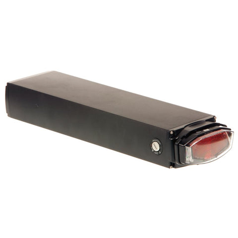 Promovec, Battery, 48V, 8,8Ah, LI-ION, black, w/rear light, Charger included, Including $10 EHF