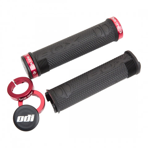 Grips Box One Locking Bk/Rd
