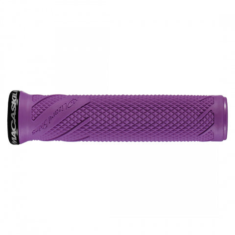 Grips Lizard Lock-On Sgl D-Macaskil Pu/Bkclamp