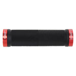 Grips Clk Lockon 201 130Mm Rd/Bk