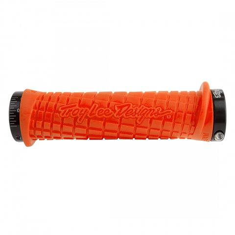 Grips Odi Lockon Bonus Mtn Troy Lee Or/Bk W/Clamp