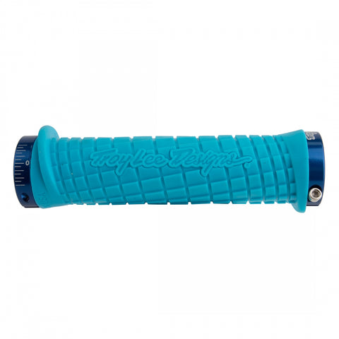 Grips Odi Lockon Bonus Mtn Troy Lee Aq/Bu W/Clamp