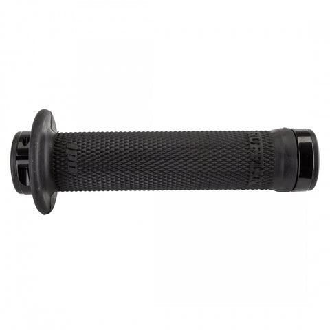 ODI Ruffian LockOn Grips Black LockOn Flange BMX