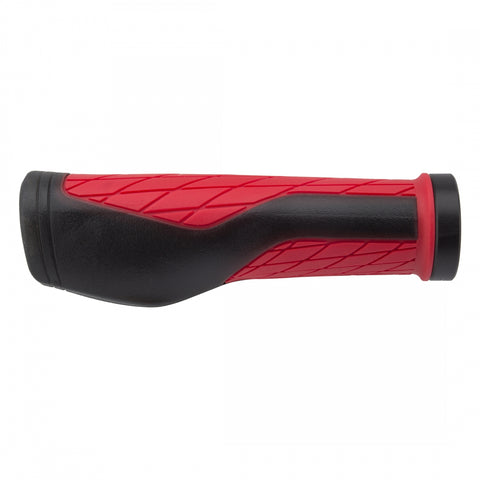 Supacaz, eGrip, Grips, Black Clear/Red