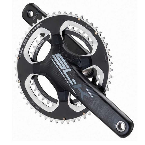 FSA, SL-K Light ABS EVO 386, Crankset, Speed: 10/11, Spindle: 30mm, BCD: 110, 36/52, 30mm, 175mm, Black, Road