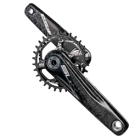 FSA, Sl-K, Crankset, 11 sp., 175mm, 32T, BCD:Direct Mount, BB392EVO, 50mm, Black