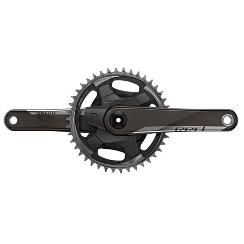 SRAM, Red 1 AXS Quarq, Power Meter Crankset, Speed: 12, Spindle: 28.99mm, BCD: Direct Mount, 44, DUB, 172.5mm, Black, Road