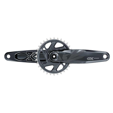 SRAM, GX Eagle DUB C1, Crankset, Speed: 11/12, Spindle: 28.99mm, BCD: Direct Mount, 30, DUB, 165mm, Black, Fat Bike 4''