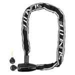 Lock Sunlt Dfndr Chain 6Mmx35In Key Bk W/Reflective