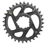 SRAM, X-SYNC 2 SL 6mm, Chainring, Teeth: 38, Speed: 11/12, BCD: Direct Mount, Single, Aluminum, Gold