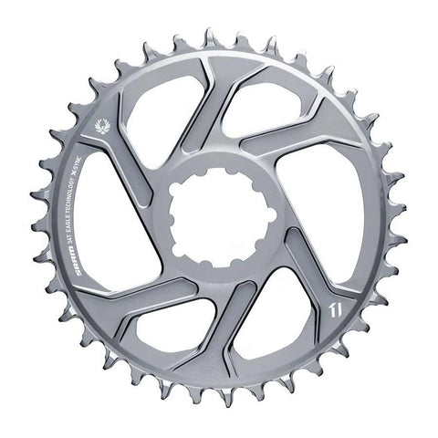 SRAM, X-SYNC 2 X01 Eagle Polar Grey, Chainring, Teeth: 32, Speed: 12, BCD: Direct Mount, Single, Alloy, Grey