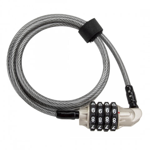Lock Sunlt Pwr Shield Cbl 6Mmx4F Com Coil Bk