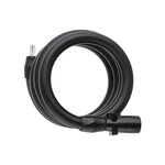 Lock Sunlt Quick-Lock Cbl 10Mmx5F Key Coil Bk