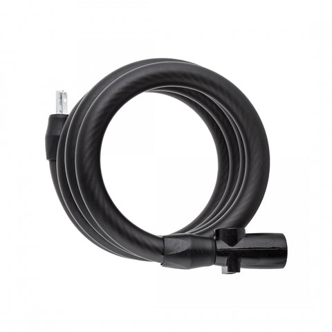 Lock Sunlt Quick-Lock Cbl 12Mmx5F Key Coil Bk