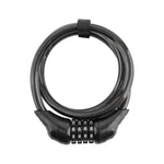 Lock Og Cbl 8169 Neon Combo Straight 4Fx12Mm Bk