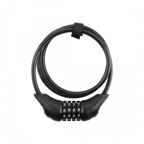 Lock Og Cbl 8173 Neon Combo Straight 4Fx8Mm Bk
