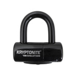 Kryptonite, Evolution Series 4 Disc, U-Lock, Key, 46x53mm, 1.8'' x 2.1'', Thickness in mm: 14mm, Black