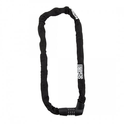 Lock Securit Chain Bronson Combo 7X110Cm Bk