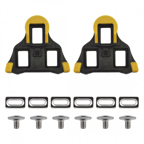 Pedal Cleat Or8 Split Spd-Sl 6D Float Bk/Yl