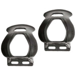 EVO, Strapless Double toe-clips, Black