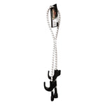 Bungee Cord Monkey Fingers Dura Plastic 6-60In Adjustable Single Pack Bk