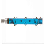 Eclypse, RALB, Platform Pedals, Body: Alloy, Spindle: Cr-Mo, 9/16'', Blue, Pair